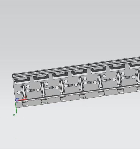 Exterior wall steel structure hangers