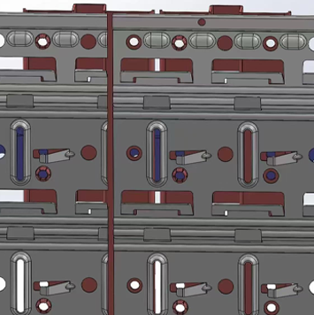 Exterior wall steel structure hangers