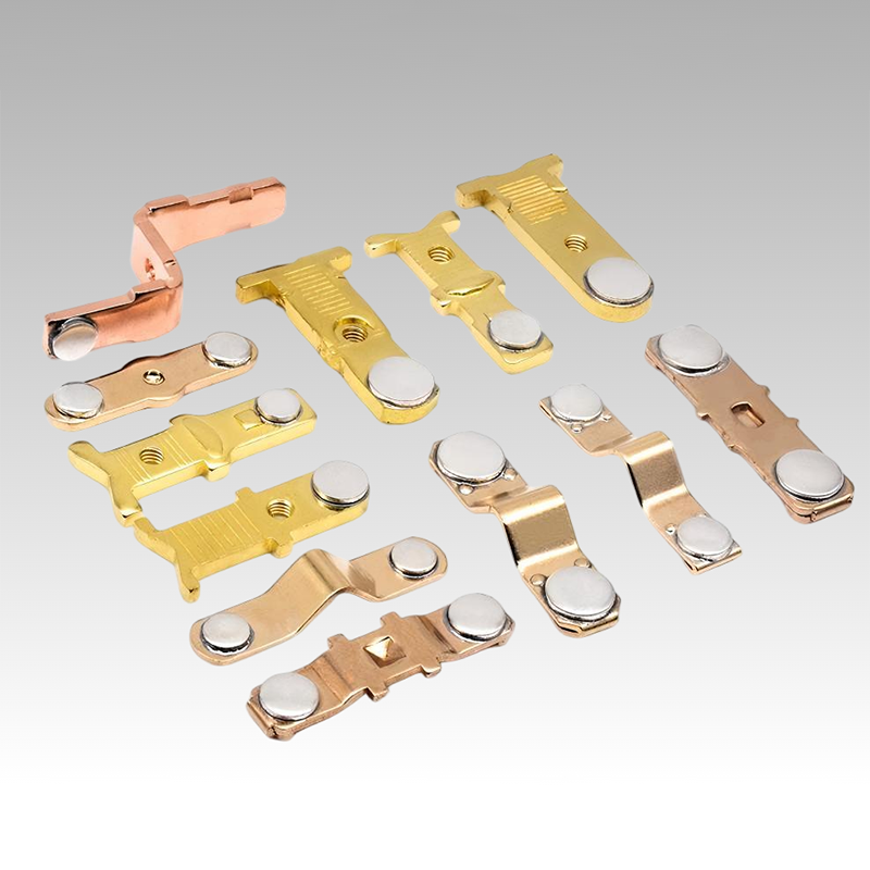 Switch copper parts with silver contacts series