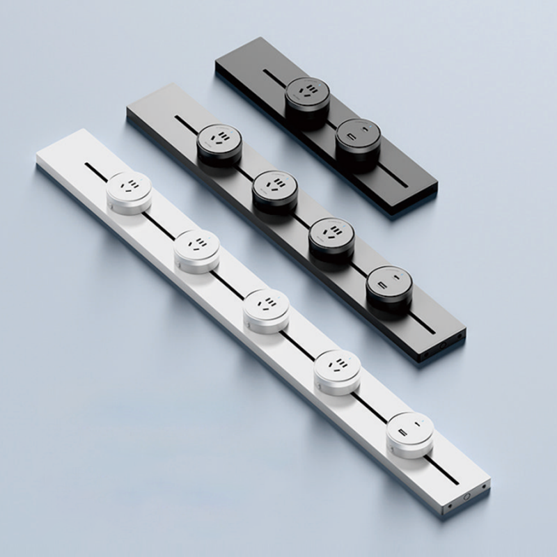 Track socket finished product display